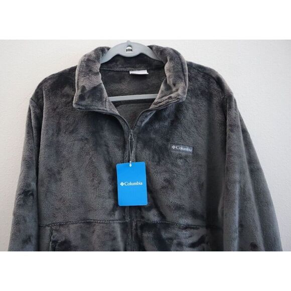 Columbia 1997932-011 Women's Plus Sz 1X Dark Gray Fire Side Full Zip Jacket - Picture 6 of 10